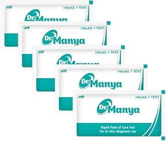 HBsAg Test Card | Pack of 5 | Rapid Hepatitis B Surface Antigen Detection | Quick & Easy Self-Test for Home, Travel & Professional Use