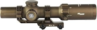 Tango-MSR LPVO 1-10x26mm 34mm Maintube FFP Hunting Riflescope - Shockproof Waterproof Fogproof Rifle Scope with Illuminated MSR BDC-10 Reticle - Lens Covers & Cantilever Mount Included