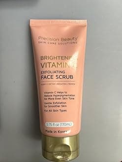 Brightening Vitamin C, Exfoliating Face Scrub, Purify, Detox, Brighten, Renew