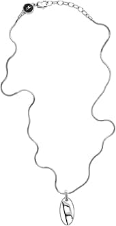 DieselStainless Steel Pendant Necklace for Men