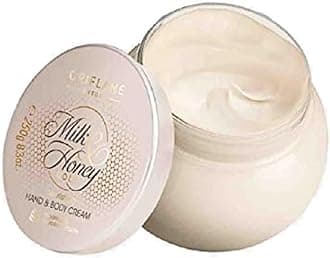 Oriflame Sweden milk and honey gold nourishing hand and body face moisturizer and day cream - 250 ml - ANIQ
