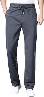 Mencomfy Cargo Dress Pants Multipants High Stretch Multi-Pocket Durable Quick Dry Sweatpants Breathable Joggers