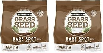 Pennington Bare Spot Repair Penkoted Grass Seed Mixture Central 1 lb (Pack of 2)