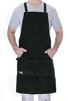 Professional Grade Chef Apron for Kitchen, BBQ & Grill