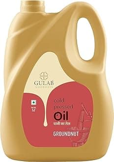 Gulab Cold Pressed Groundnut Oil (5 Lit)
