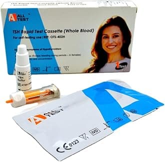 Underactive Thyroid Testing Kit, TSH Blood Tests for Hypothyroidism ALLTEST