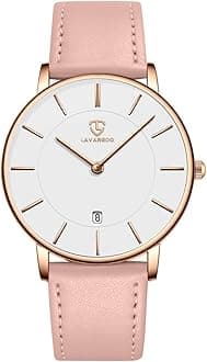 BEN NEVIS Mens Watches, Minimalist Fashion Simple Wrist Watch for Men Analog Date with Leather Strap