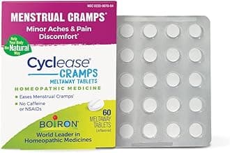 Boiron Homeopathic Medicine Cyclease Cramp Tablets For Menstrual Cramps Homeopathic Medicine 60 Count Box 60 Count