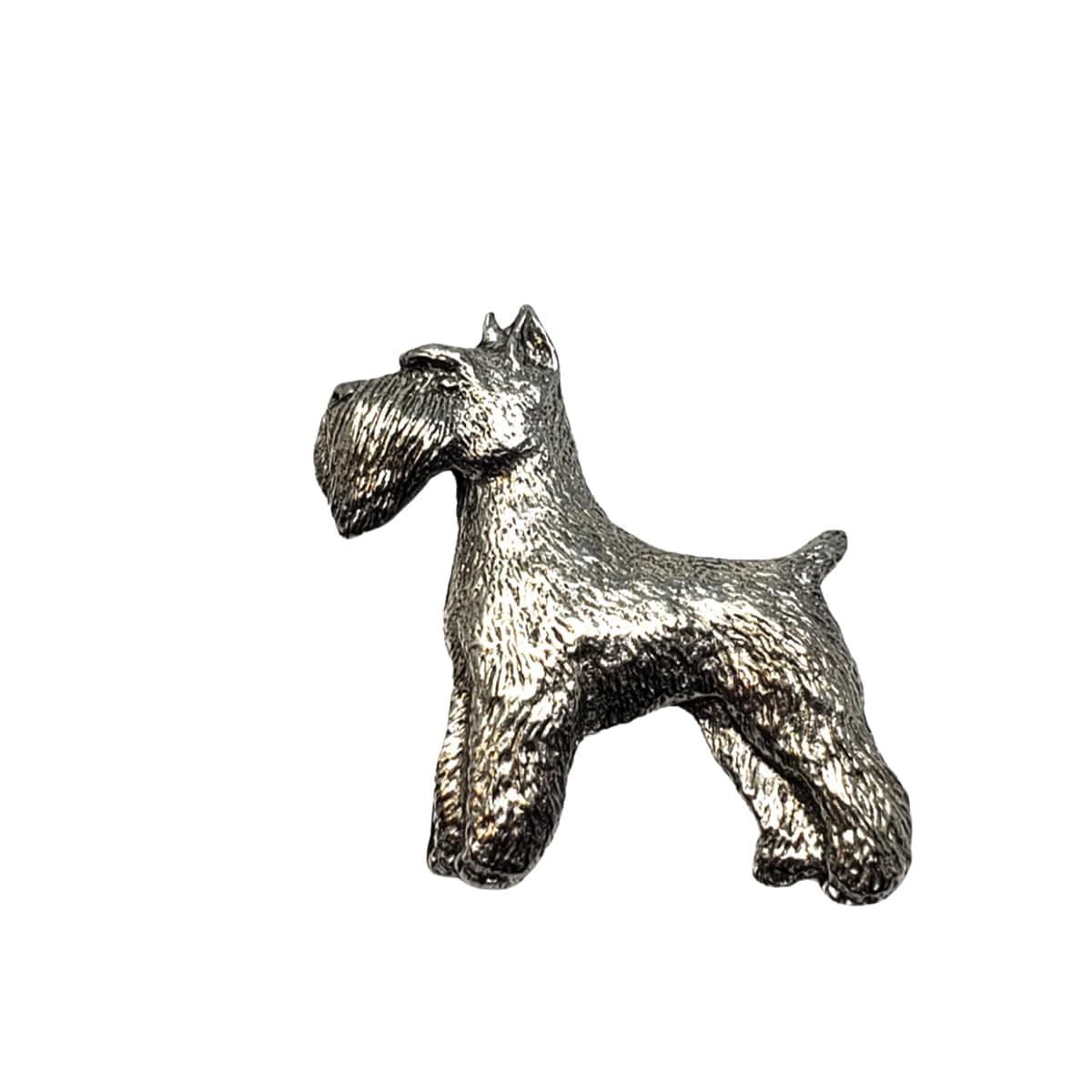 Pewter Schnauzer Pin