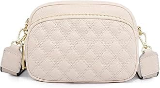 DKIIL NOIYB Crossbody Bags for Women, Genuine Leather Cross Body Bag Women with Adjustable Wide Strap Multiple Pockets Handbags & Shoulder Bags