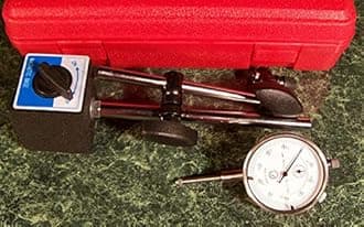 Dial Indicator Set with On/Off Magnetic Base