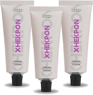 XHEKPON 3-pack Face Neck & Decolleté Anti-ageing Cream with Collagen, Aloe Vera & Centella Asiatica 40 ml
