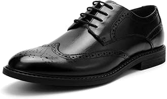 Temeshu Men's Dress Shoes Casual Oxford Shoes Business Formal Shoes