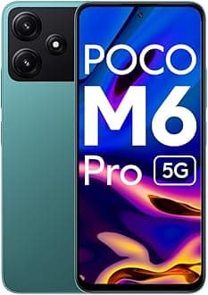 POCO M6 Pro 5G (Forest Green, 8GB RAM, 256GB Storage)