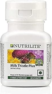 NUTRILITE Milk Thistle Plus 60N Tablets and multicolor hair/head band - COMBO