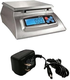 My Weigh KD-8000 Kitchen And Craft Digital Scale + My Weigh AC Adapter (1-Pack)