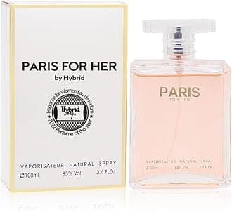 Paris for Her Fragrance for Natural Spray Sweet Scent Women Eau De Parfum 3.4 Fl Oz