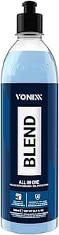 Vonixx Blend All in One | One Step Polishing Compound | Single Step Car Polish | Scratch Remover Wax | Swirl Removal Rubbing Compound with Carnauba Gloss and Sio2 Ceramic Resistance | 500 Ml