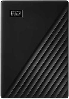 Western Digital WD Portable HDD 2TB USB 3.0 Black My Passport Encryption Password Protection External Hard Drive / Manufacturer 3-Year Warranty WDBYVG0020BBK-WESN Domestic Authorized Distributor Item