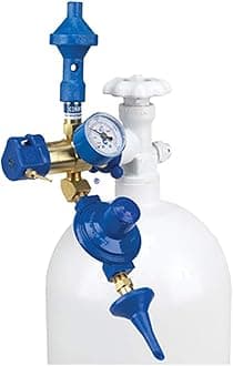 Mayflower Products Conwin Precision Plus 60/40 Helium/Air Push Valve Balloon Inflator, Medium, Multicolor