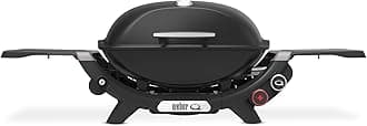 Q 2800N+ Liquid Propane Portable Grill, Midnight Black – Wide 250°–700°F Temp Range with Plus Burner for Searing, Low‑Temp Roasting & High-Dome Lid for Travel & Camping