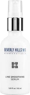 Beverly Hills MD Line Smoothing Serum- Reduce Deep Wrinkles & Smooth Skin- Anti-Aging Serum for Firming and Hydrating Face- Correct Fine Lines w/Antioxidants, Peptides, Ginkgo Bilboa Extract, & Aloe
