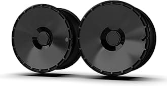 Wheel Cover for Tesla Model 3 18-Inch, Snap-On Full Coverage Rim Protector, Less Wind Drag, Tesla Model 3 Accessories, Fit 2017-2023, Pure Black