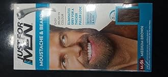 Just For Men MUSTACHE &BEARD Hair Color MEDIUM BROWN (M-35)