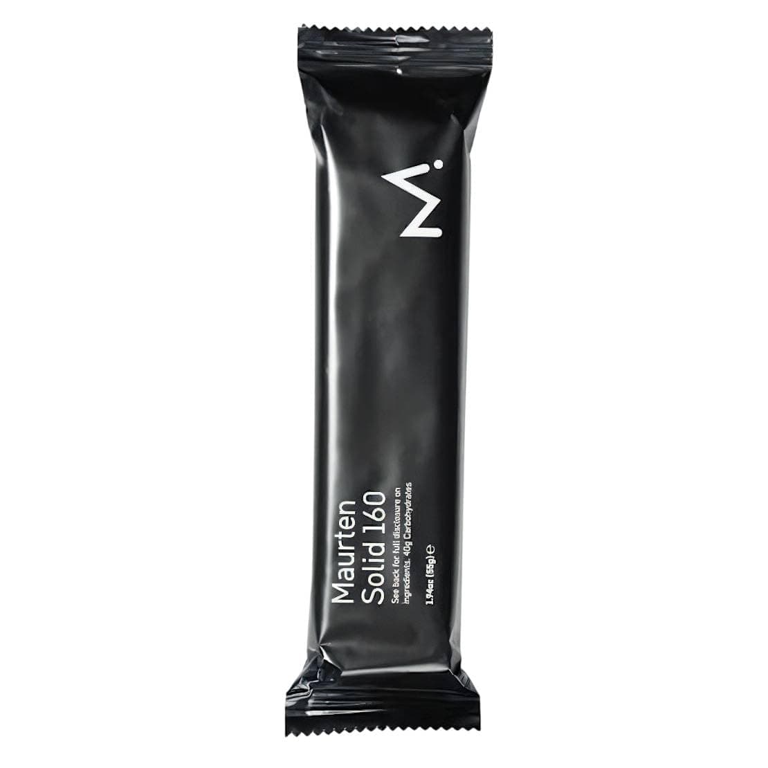 MAURTEN Solid 160 Energy Bar - 12-Pack with 2 Light Mini-Bars on Oat and Rice Base - Power Bar with 40g Carbohydrates for Endurance Sports like Cycling and Marathon - Low-Fiber, Vegan & Gluten-Free