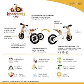 Kinderfeets Tiny Tot Plus Balance Bike