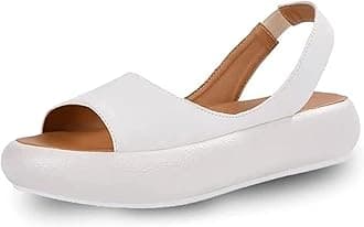 Summer Casual Sandals with Footbed,Orthopedic Summer Sandal,2022 Women's Walking Shoes Orthopedic Walking Sandals,Elastic Strap Slip-On Open Toe Leisure Shoe