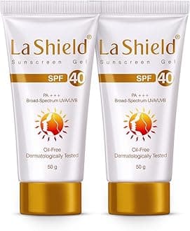 SPF 40 PA+++ Mineral Sunscreen Gel | Superior Matte Finish | Oil-free | Lightweight | No white cast | For Acne Prone, Oily or sensitive skin |Dermatologist Prescribed | 50g | Pack of 2