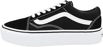 Vans Women's Old Skool Platform Trainers, Black