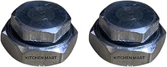 Kitchen Mart Replacement safety valve compatible with Prestige Pressure cooker/Prestige Aluminium Deluxe Cookers/Clipon cookers/Prestige nakshatra Cookers/Prestige Steel cookers(Pack of 2)