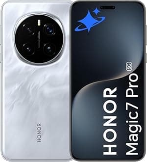 HONOR Magic 7 Pro 5G Lunar Shadow Grey 12GB RAM 512GB Dual SIM With Free Honor Watch 4, Honor choice S7 earbuds & 6 Month 360° Damage Protection* - UAE Version