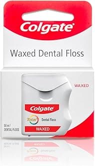 Colgate Total Waxed Detal Floss 50m - Pack of 6
