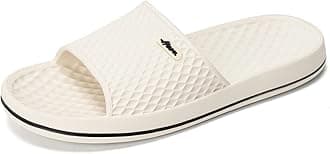 FUNKYMONKEY Men's Shower Slides - Non Slip Quick Drying Sandals for Men – Lightweight Pool Beach Bathroom Slippers Indoor Outdoor