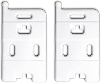 Poolzilla Swimming Pool Ladder Weights (2 Pack) Sand Weights - Above Ground Pool Fillable Ladder Weight Anchor Container for Swimming Entry Systems, White