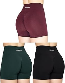 AUROLA womens Aurola Workout Shorts Women Yoga Shorts