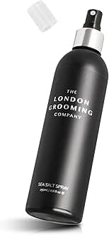 The London Grooming Company Sea Salt Hair Spray for Men | Messy/Textured Look | Firm All-Day Hold - Matte Finish | 8.8 Fl Oz (250ml)