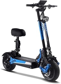 Switchblade 60v 4000w Lithium Electric Scooter Blue