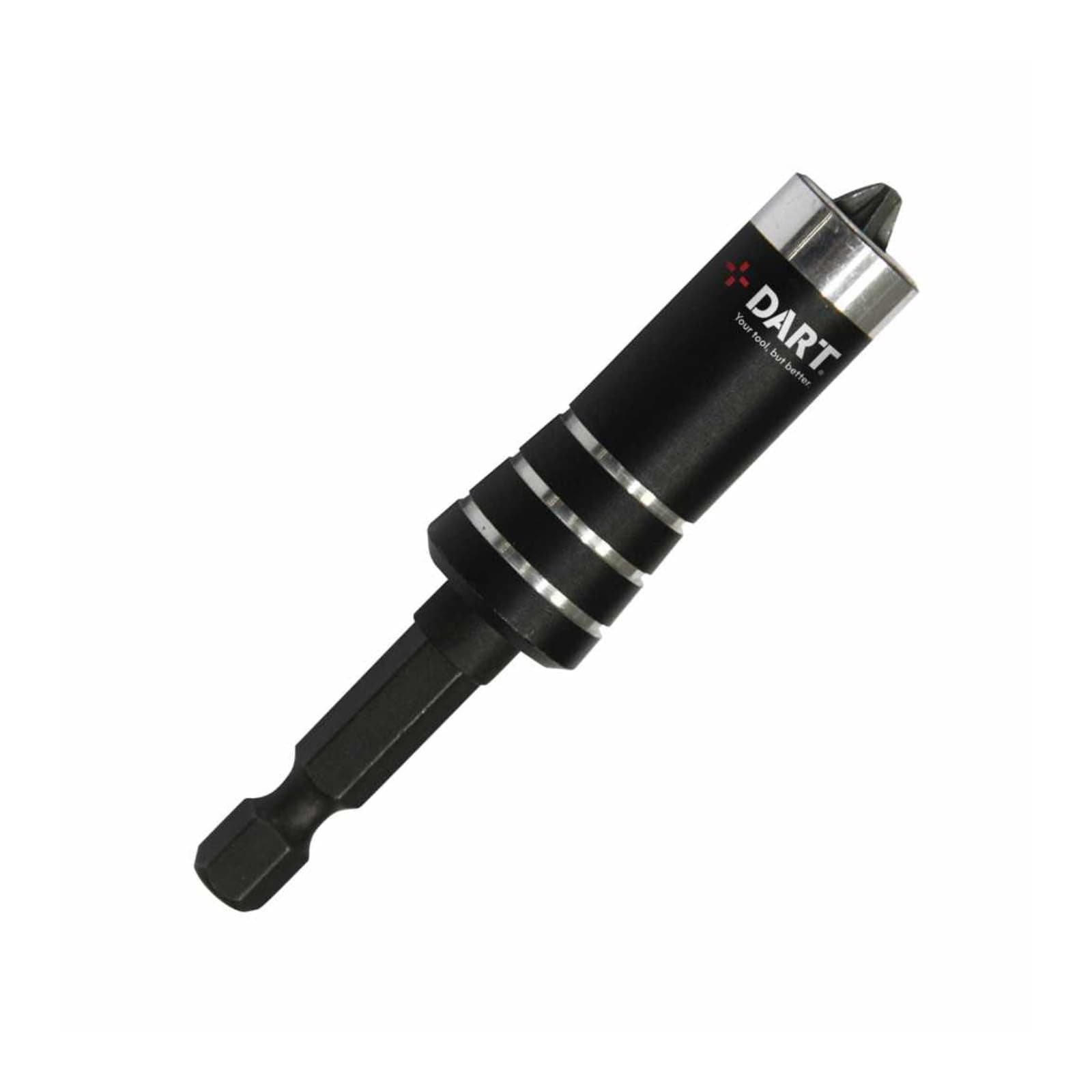 Premium Double Magnetic Bit Holder | Suitable for 1/4” Insert Bits and 25mm Driver Bits | Eliminate Pre-Drilling | In-Built Spring for Countersinking