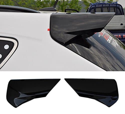 DALLIZA Rear Side Wing Spoiler PAINTED 2-pc Set For 2013 Hyundai Santa Fe SPORT : DM (NKA - Pantum Black)