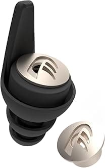 DYNAMIC ear filter -15 dB Reusable earplugs for swimming, flying, office, restaurants, cafes, movies, and theaters Hearing Protection High Comfort 4 Earplug Sizes Included Patented Filter Technology