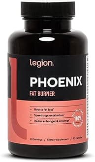 Phoenix Thermogenic Fat Burners & Weightloss Pills - 30 Serving, 90 Capsules (Caffeine)