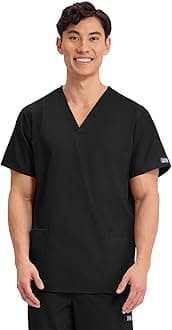 Womens Unisex V-Neck Top