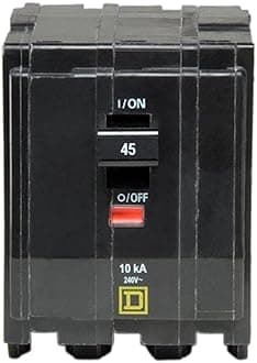 QO345 - 45 Amp 3 Pole Circuit Breaker