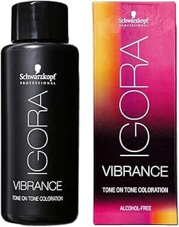 Professional Igora Vibrance Tone on Tone Hair Colour, No. 9-65 Extra Light Blonde Chocolate Gold, 60 ml