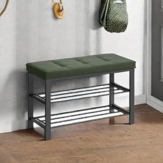 SONGMICS, Forest Green Storage Bench, ULBS057C01
