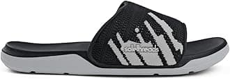 SOLETHREADS mens Slides Skyscraper_1499 Slipper, Black/Grey, 9 UK
